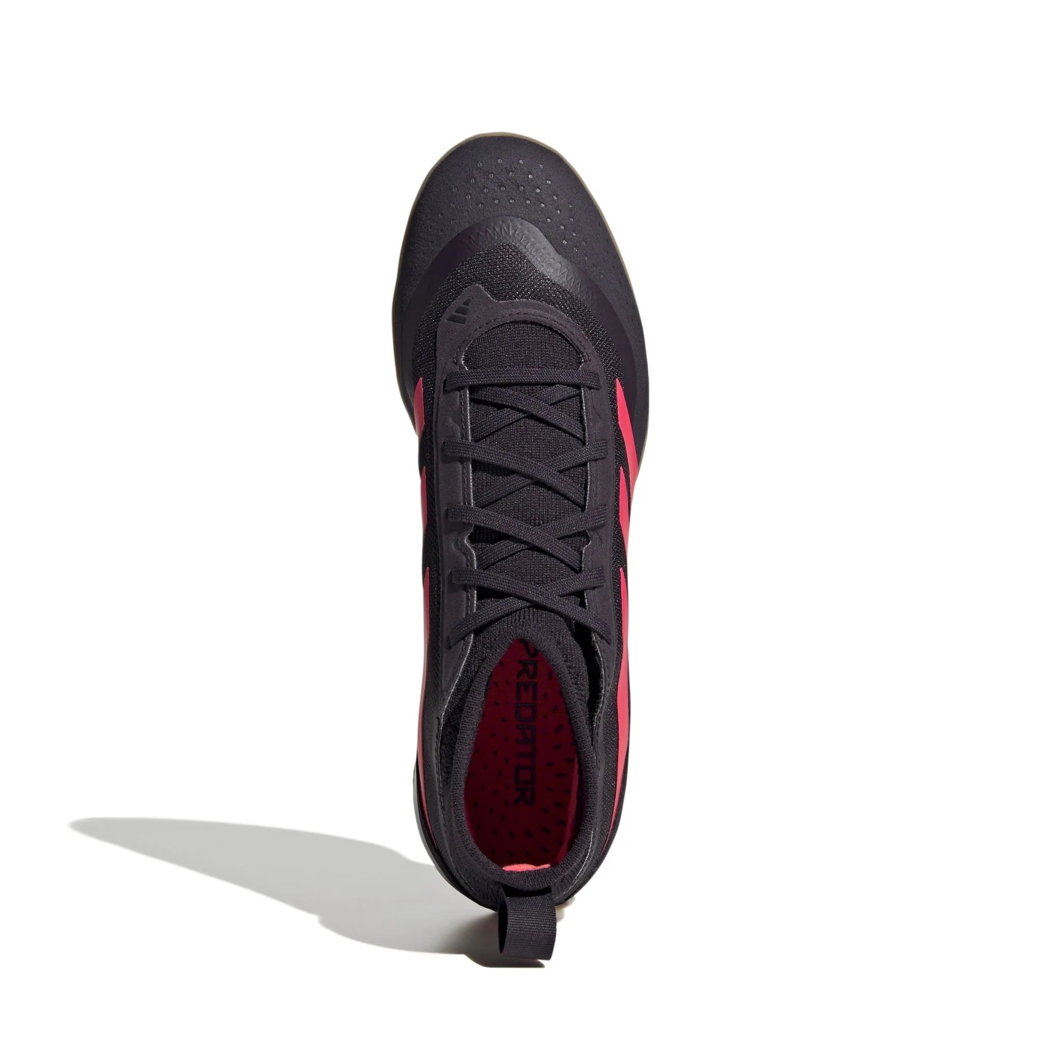 adidas Predator League Mid IN Indoor Soccer Shoes Black Turbo White
