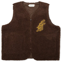 Teddy Notes Vest Brown