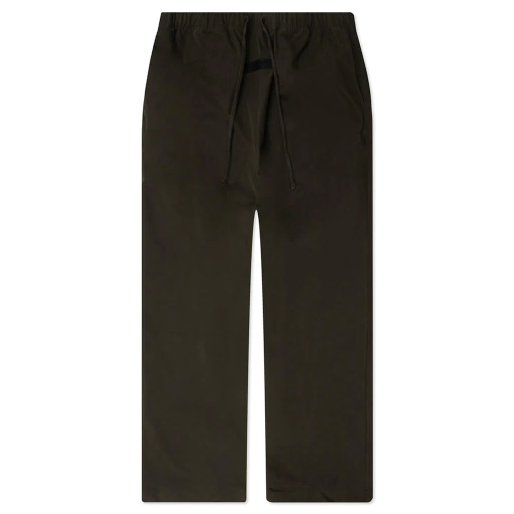 Womens Relaxed Trouser Off Black