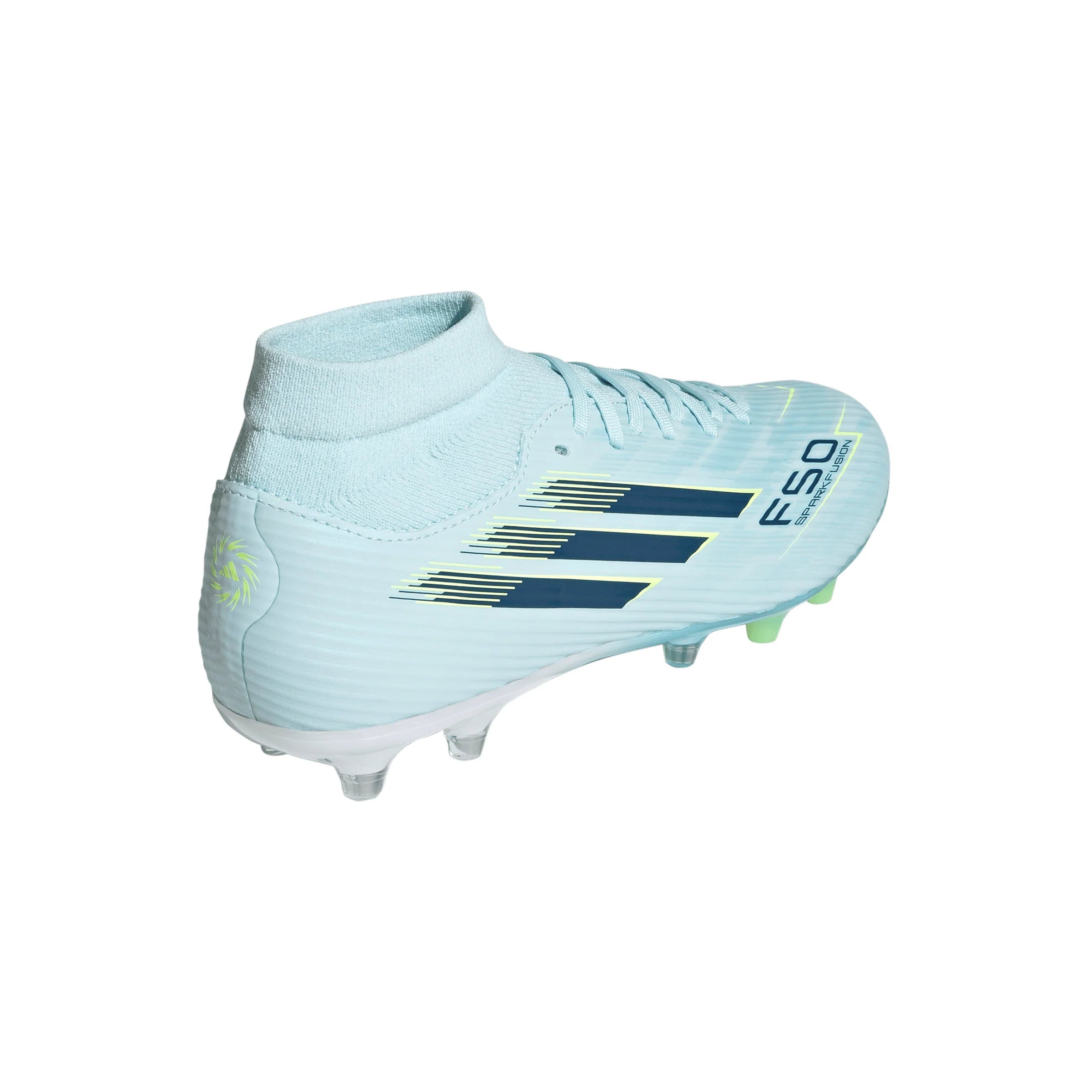 adidas F50 SparkFusion League Mid Cut FG AG Firm Ground Artificial Ground Womens Soccer Cleats Blue