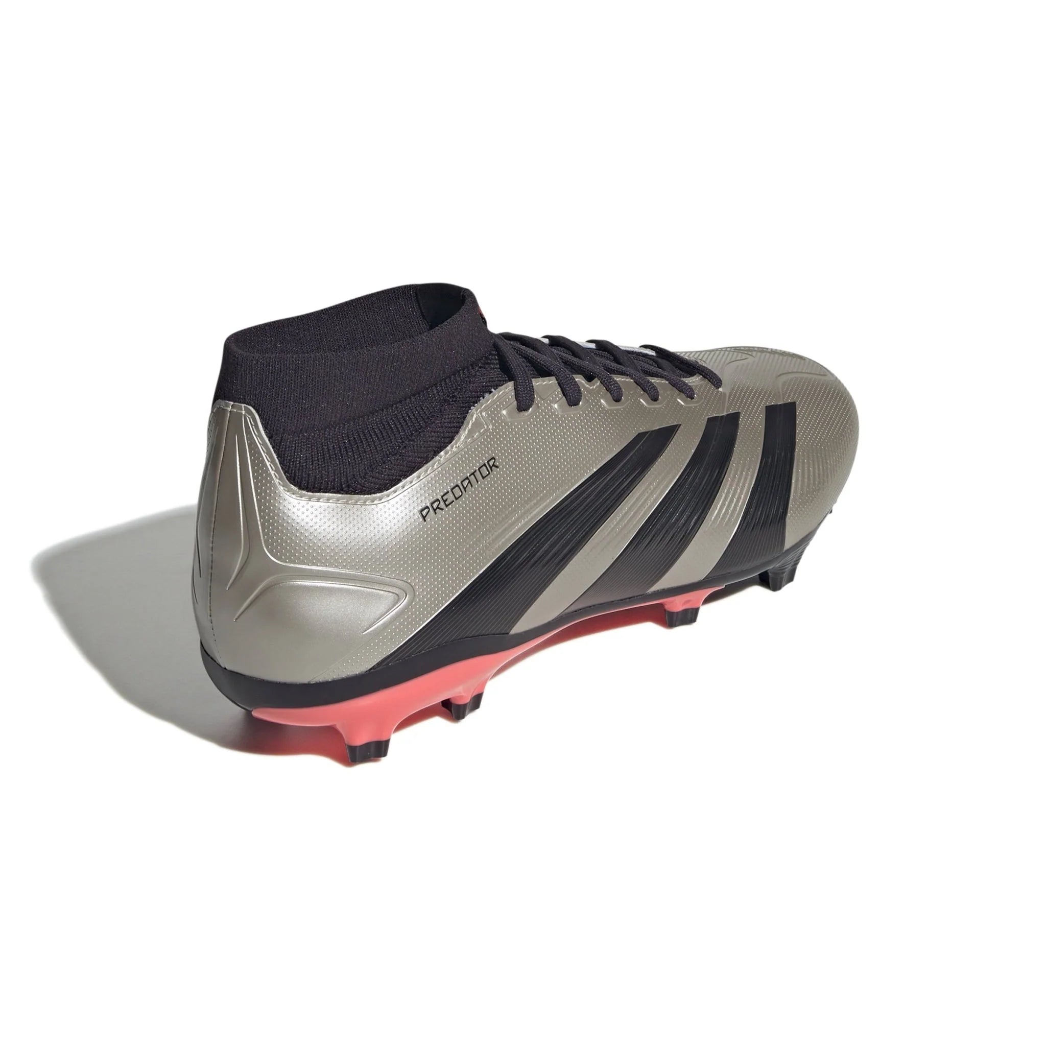 adidas Predator League Sock FG Firm Ground Cleats Plamet Black Turbo
