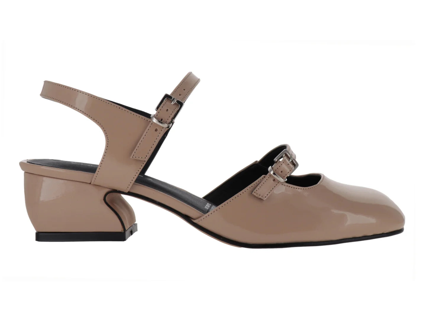 Zapatos de Tacón Via Libera Color Nude para Mujer