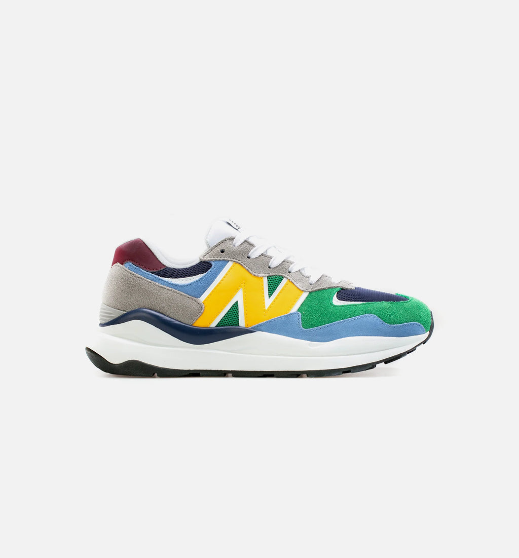 5740 Mens Lifestyle Shoe Green Blue Yellow