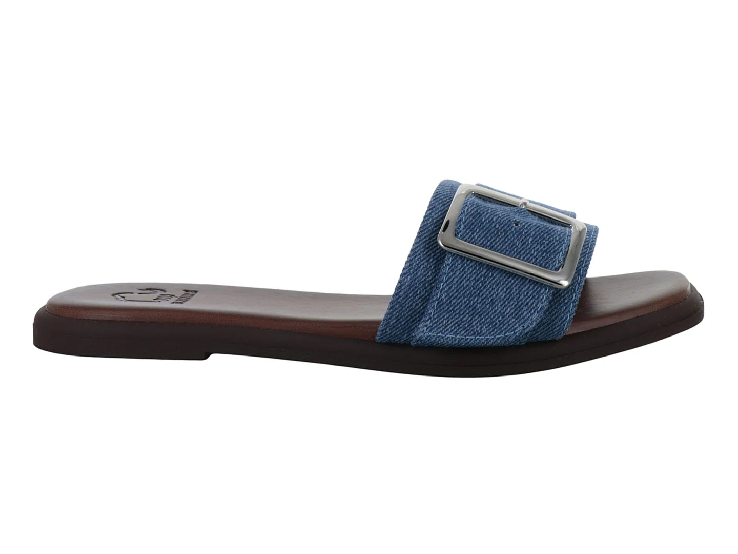 Sandalias Nomadas Mezclilla Color Cielo para Mujer