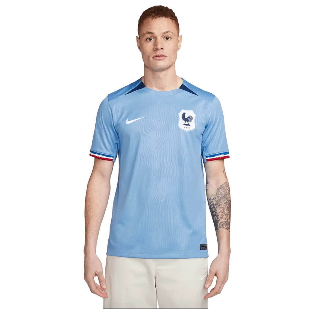 Nike France Home Jersey 23 Polar Loyal Blue