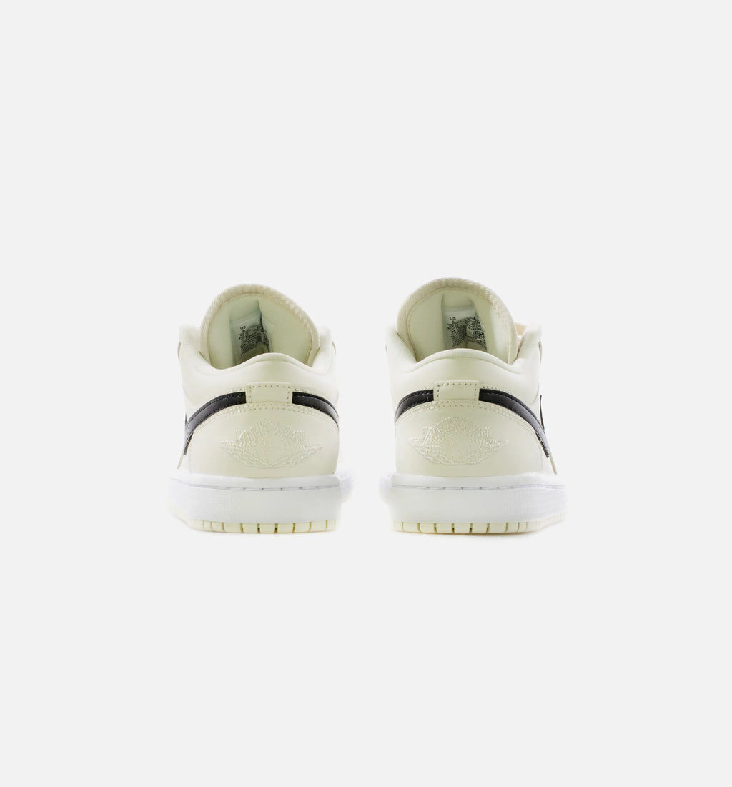 Air Jordan 1 Low Womens Lifestyle Shoe Cream Black White Limit One Per Customer