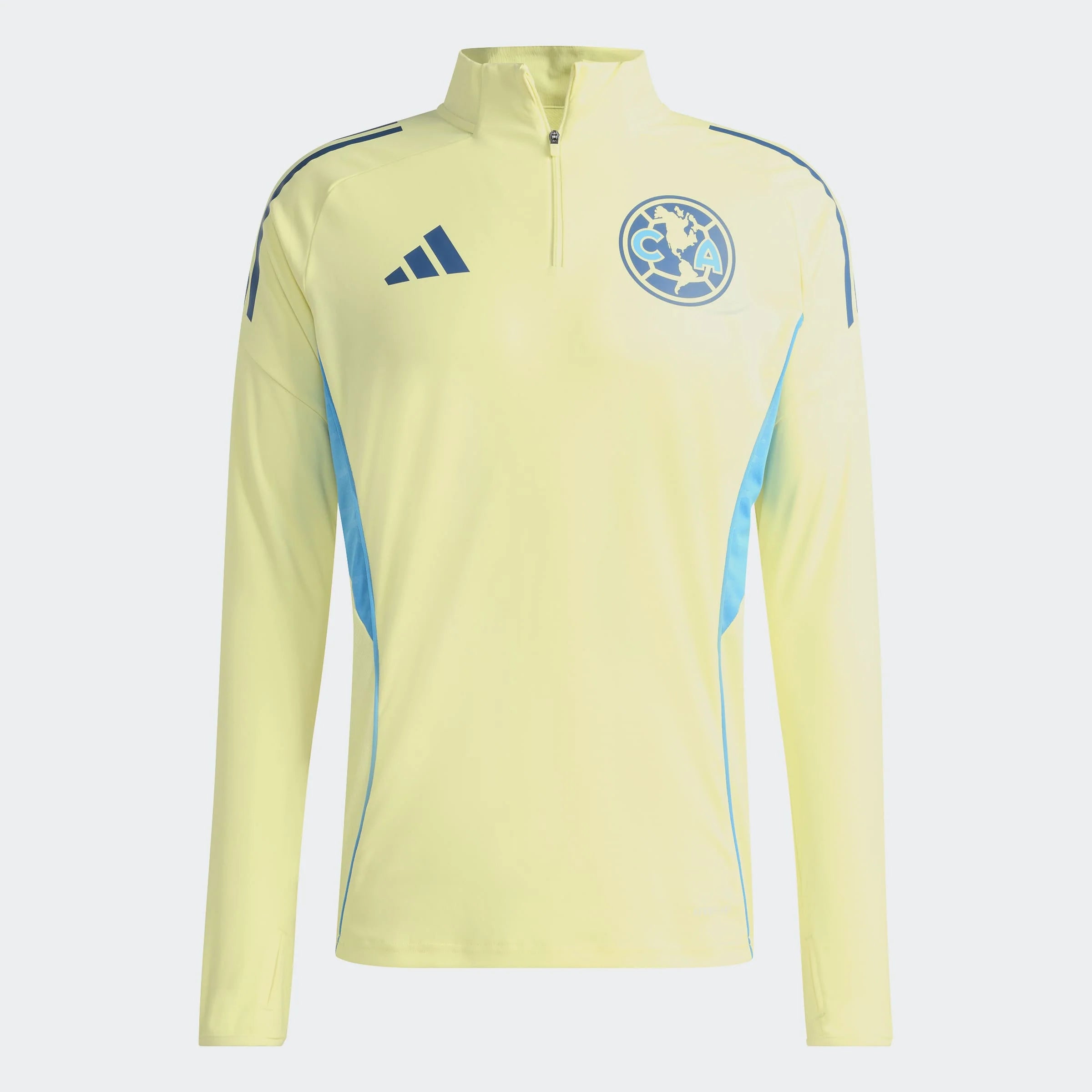 adidas Club America 25 26 Tiro25 Competition Mens Soccer Training Top Yellow Blue