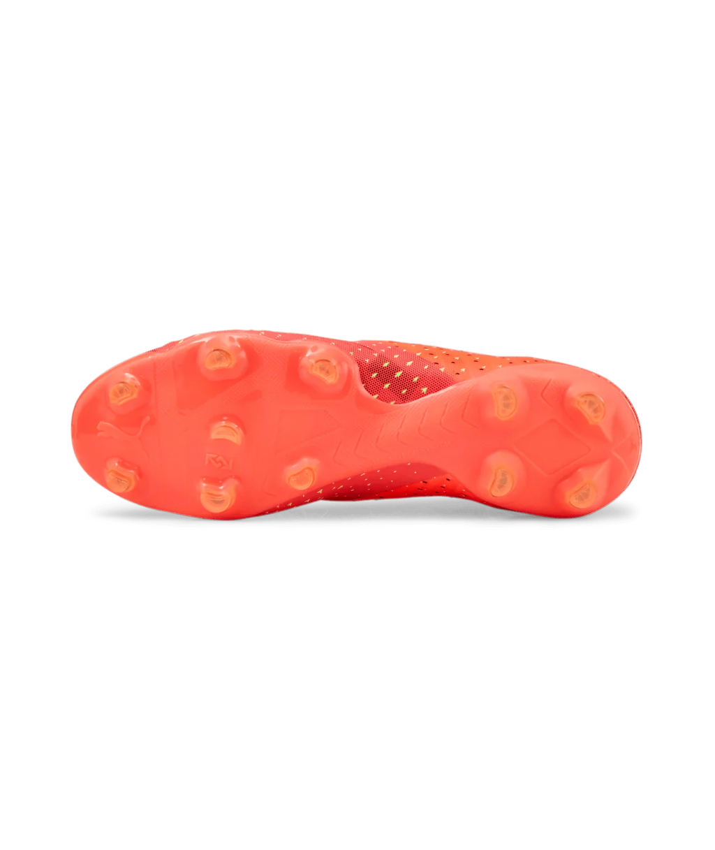 PUMA Future Z 34 FG AG Soccer Cleats Fiery Coral Black Salmon