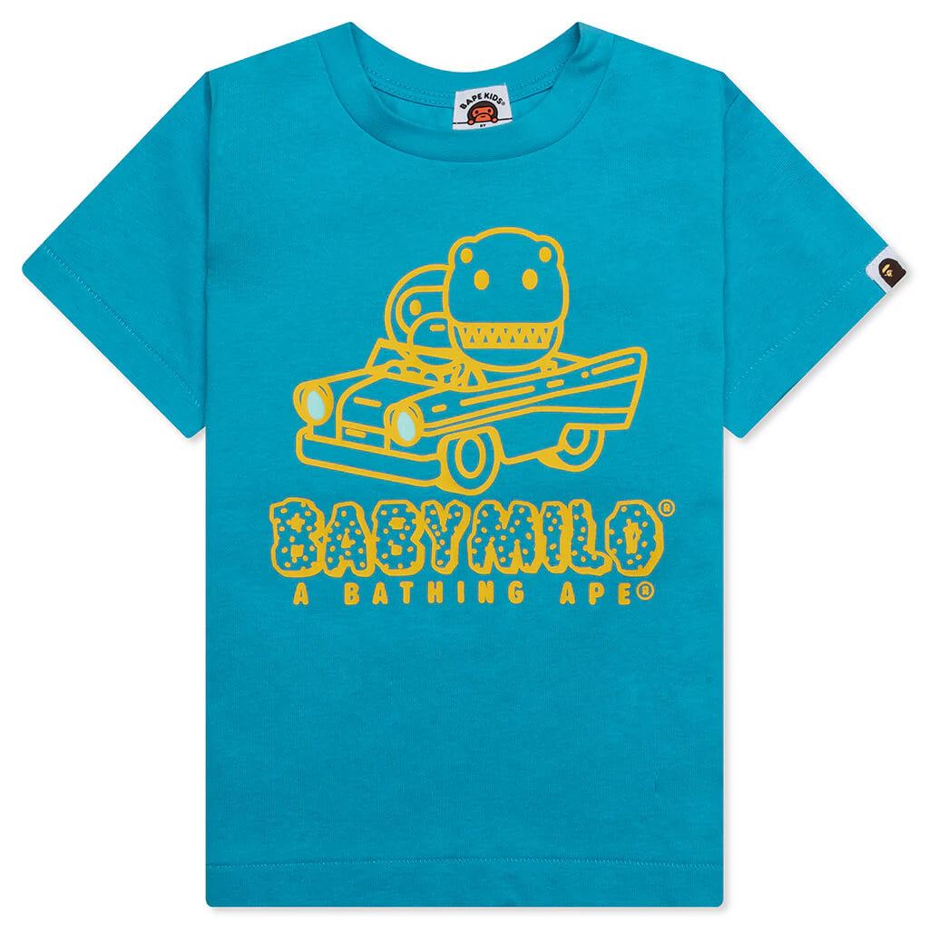 Kids Milo Dinosaurs Reflector Print Tee Sax