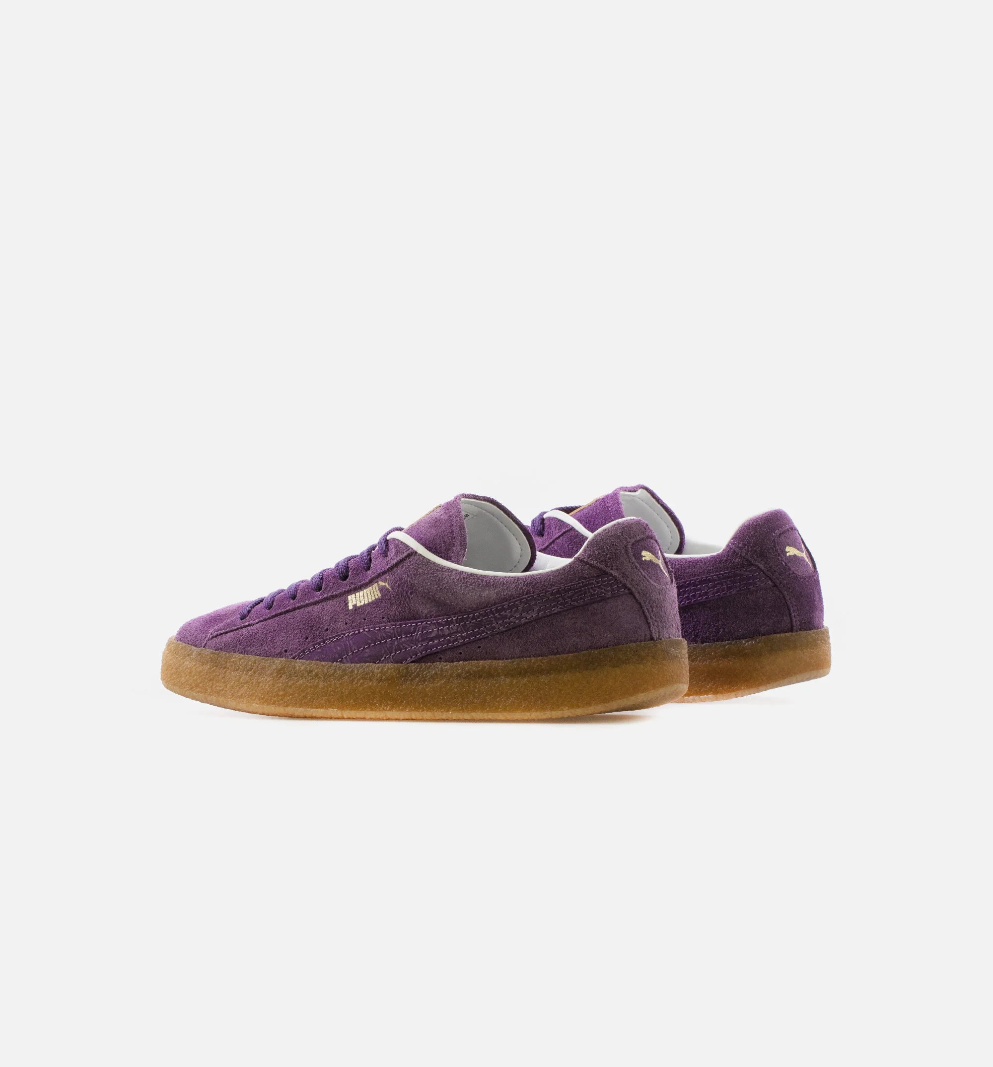 Suede Crepe Sweet Grape Mens Lifestyle Shoe Sweet Grape Plum Purple Puma White