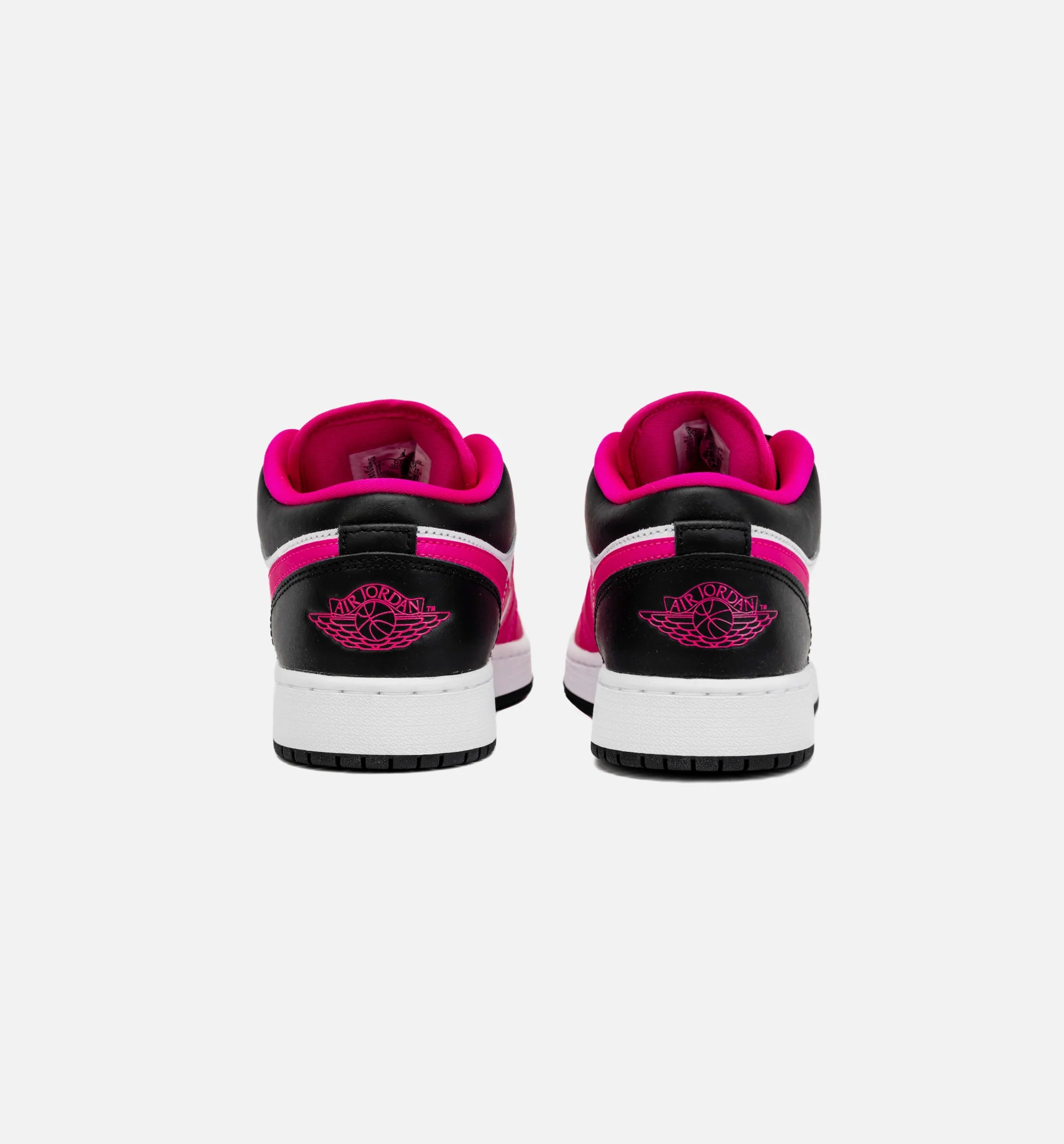 Air Jordan 1 Retro Low Fierce Pink Grade School Lifestyle Shoe White Fierce Pink