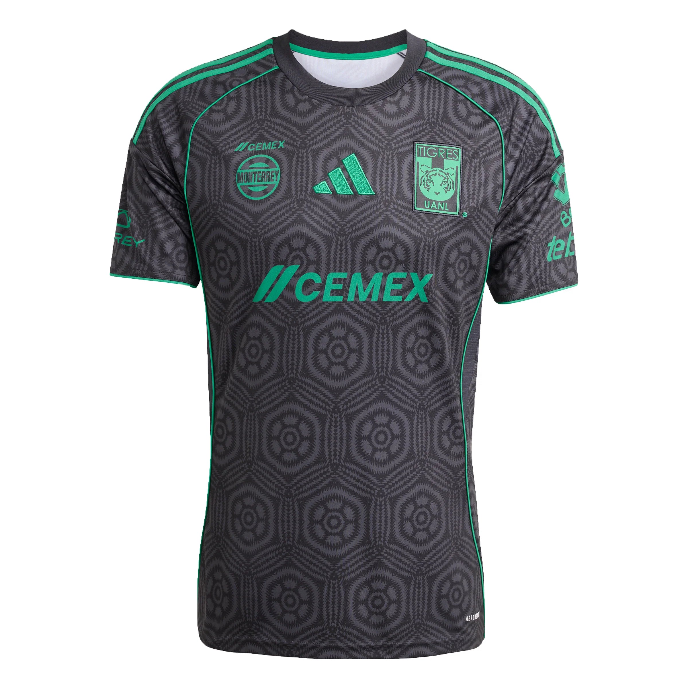 adidas Mens Tigres UANL Third Jersey 25 26 Carbon