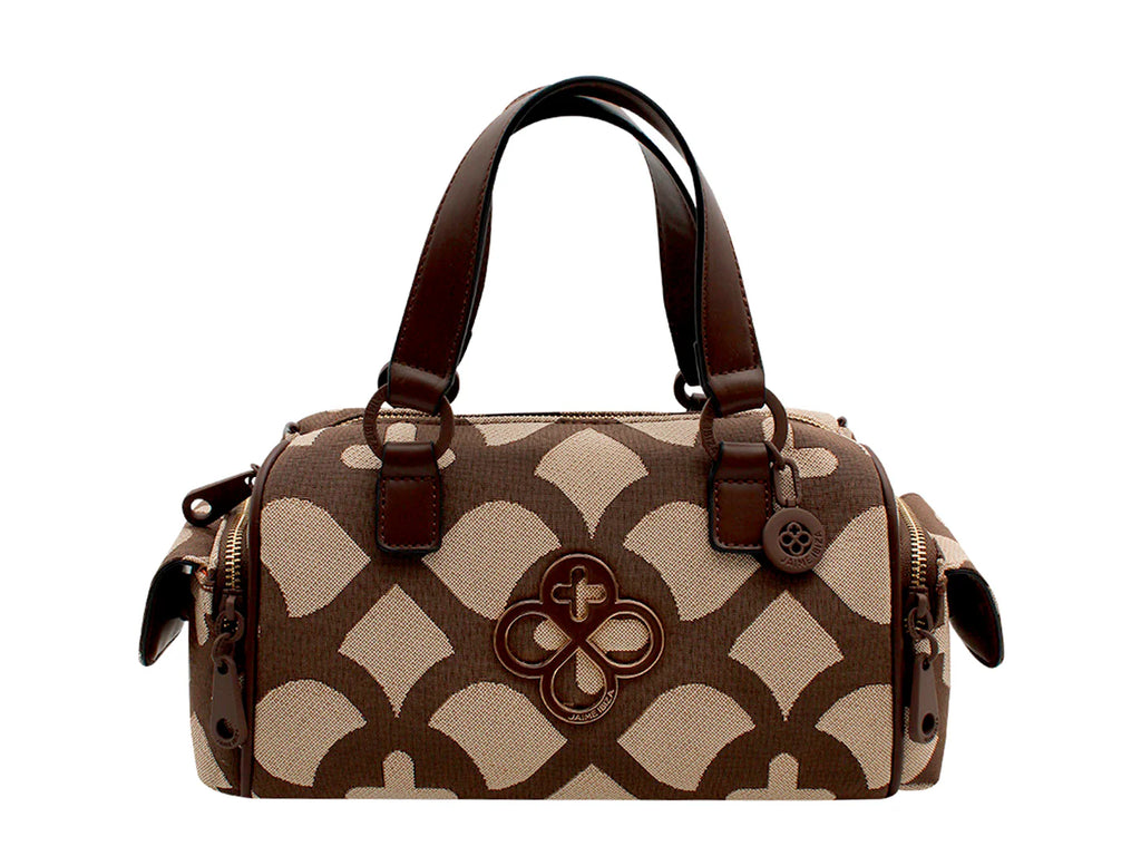 Bolso Jaime Ibiza Jacquard Chocolate para Mujer