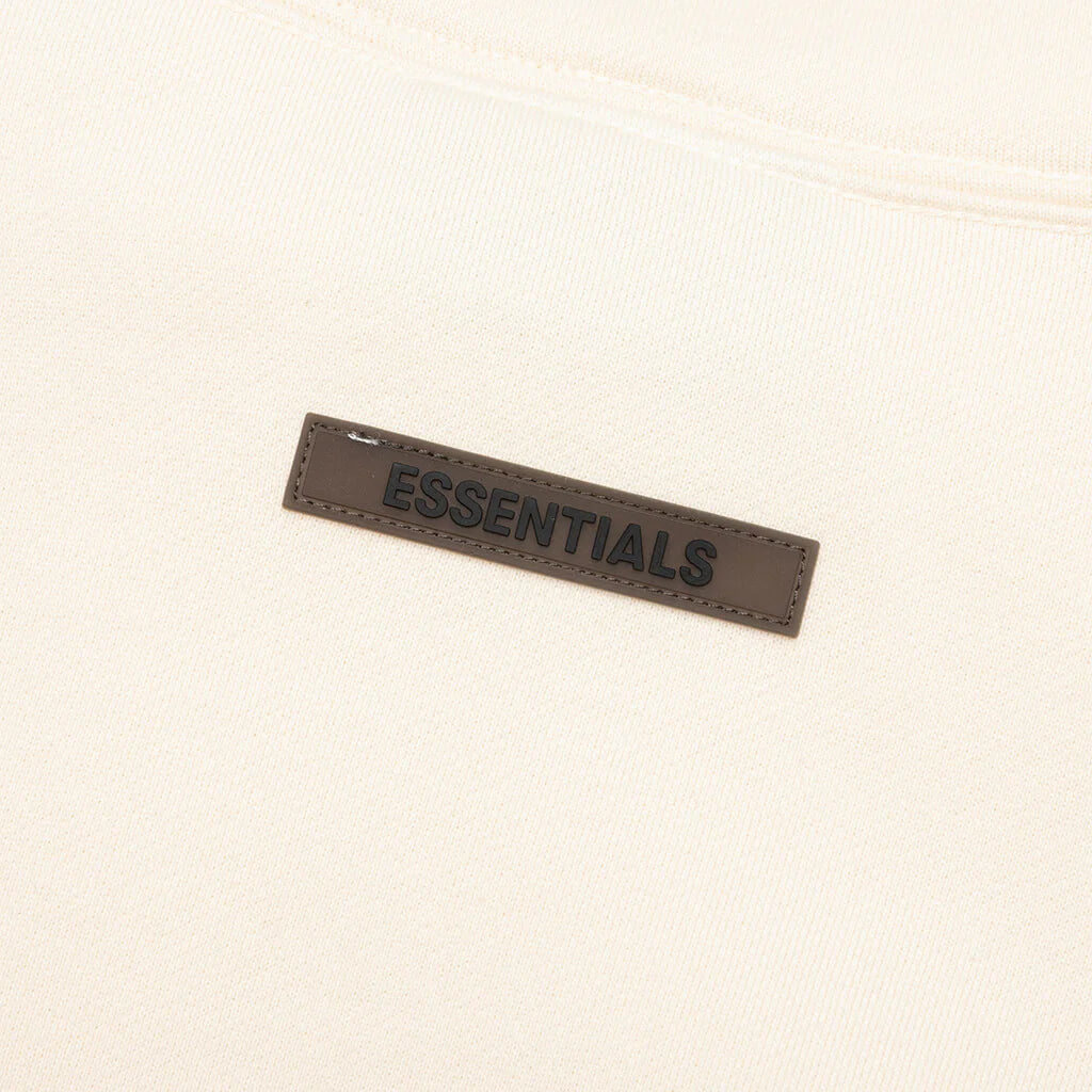 Essentials Pullover Mockneck Cream