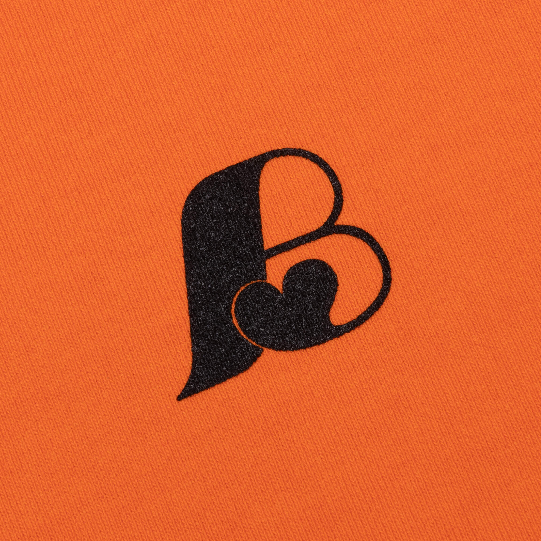 B Logo Hoodie Pumpkin Chocolate