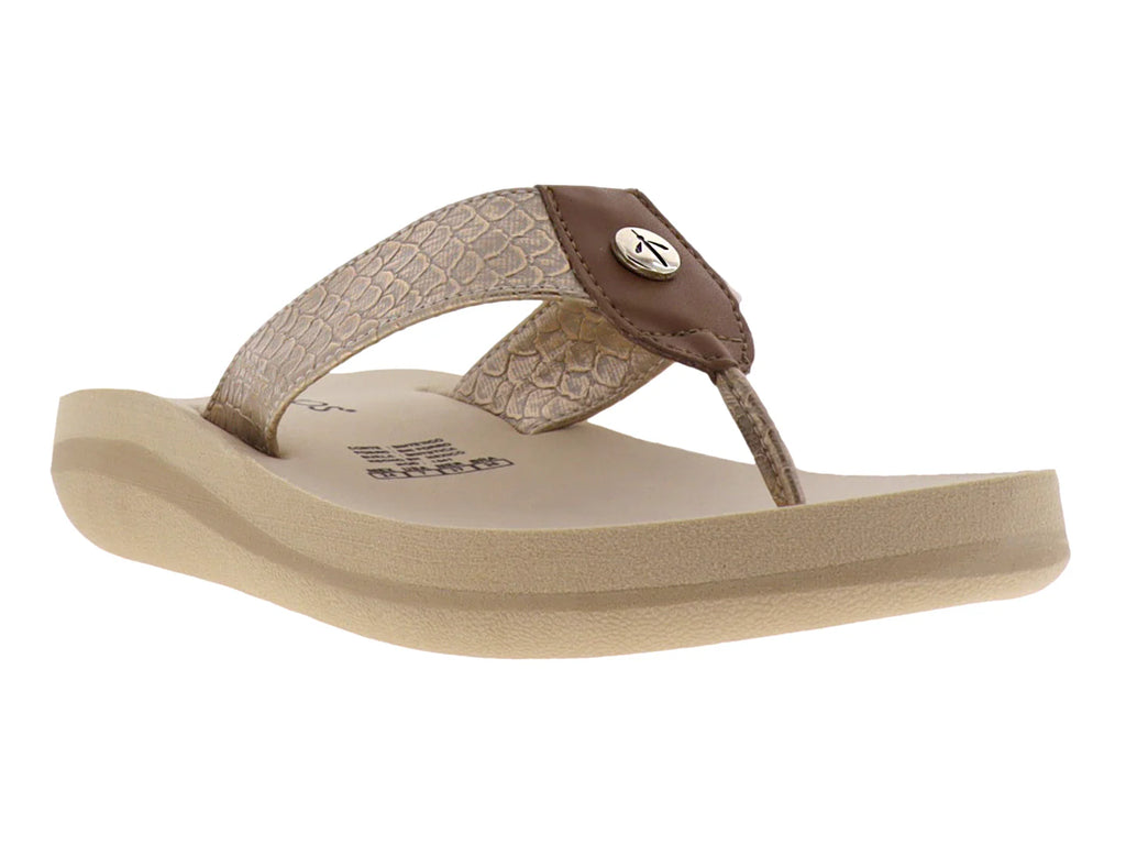 Sandalias Mosquitos Color Oro para Mujer