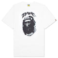 Ape Head Graffiti Tee White