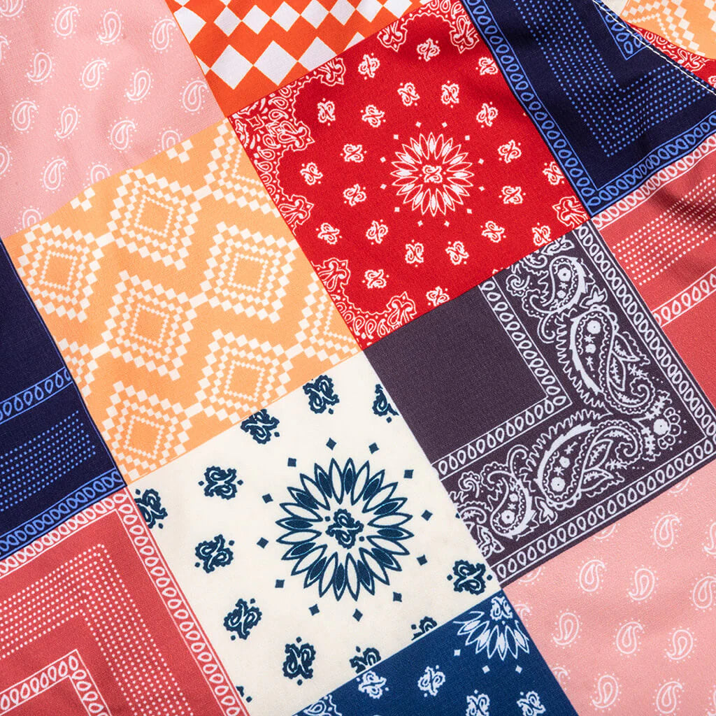 Paisley Cabana Short Ember