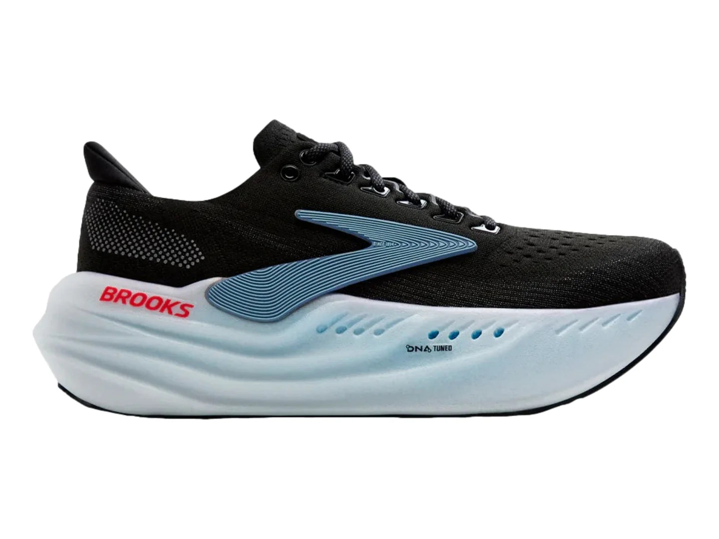 Tenis Brooks Glycerin Max Blanco y Negro para Hombre