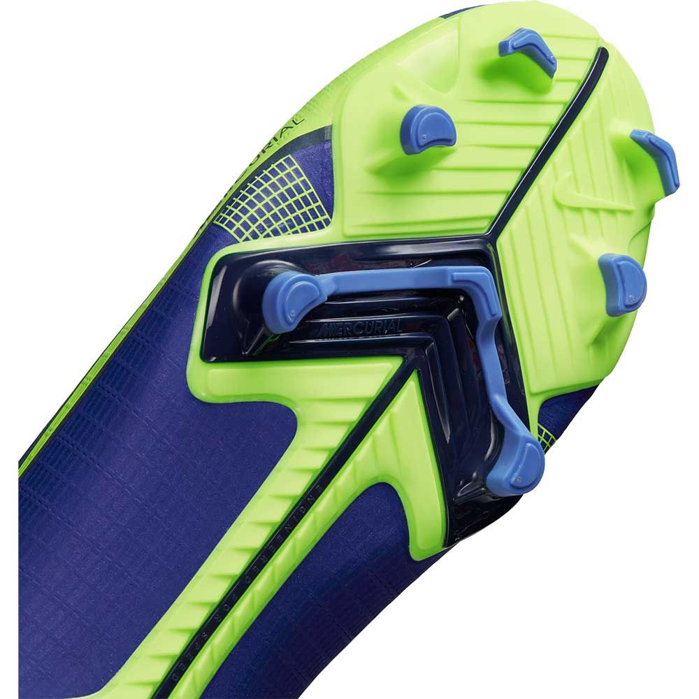 Nike Mercurial Vapor 14 Academy FG MG Multi Ground Soccer Cleats Lapis Volt Blue Void