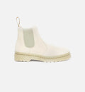 2976 Mono Milled Nubuck Leather Chelsea Mens Boots Beige