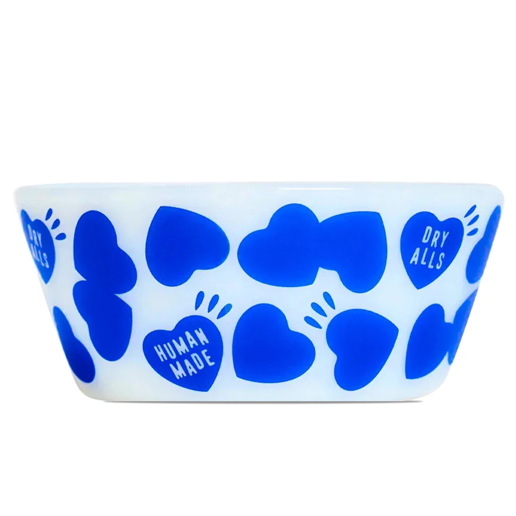 Heart Pattern Bowl Blue