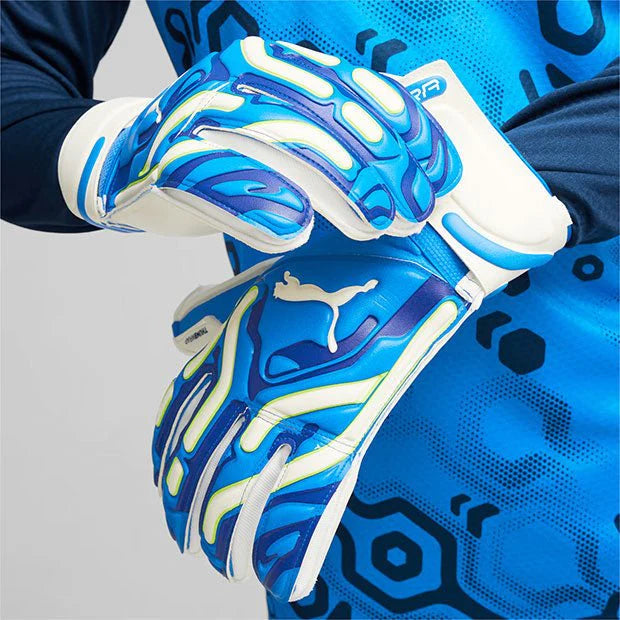 PUMA Ultra Pro RC Goalkeeper Gloves Blue White