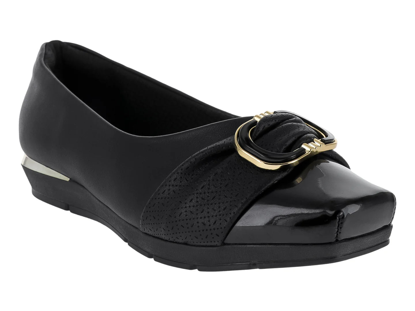 Zapatos Planos Piccadilly Negro para Mujer