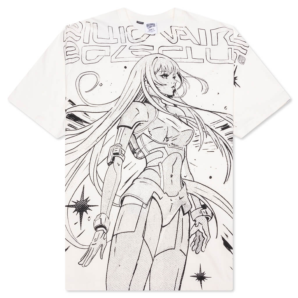 BB Anime S S Oversized Knit Gardenia