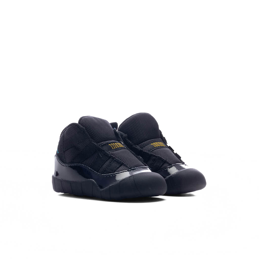 Air Jordan 11 Infant Gamma Black Gamma Blue Varsity Maize