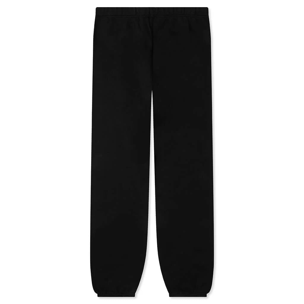Vintage Fleece Sweatpant Jet Black
