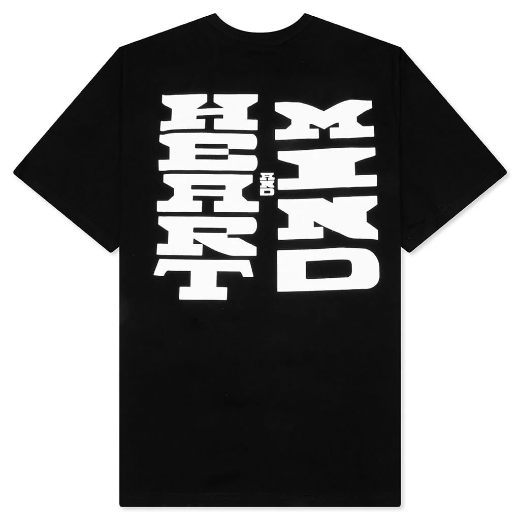 BB Heart S S Knit Black