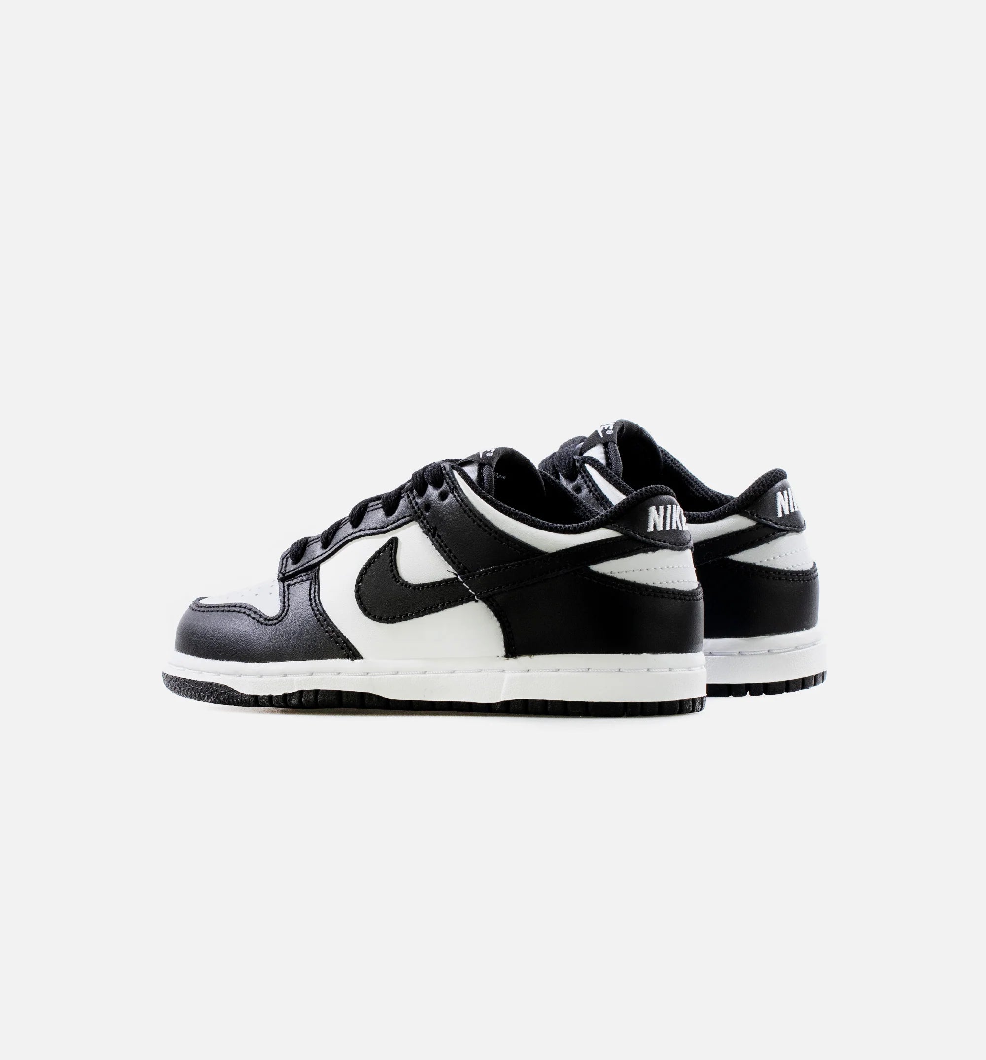 Dunk Low Preschool Lifestyle Shoe Black White