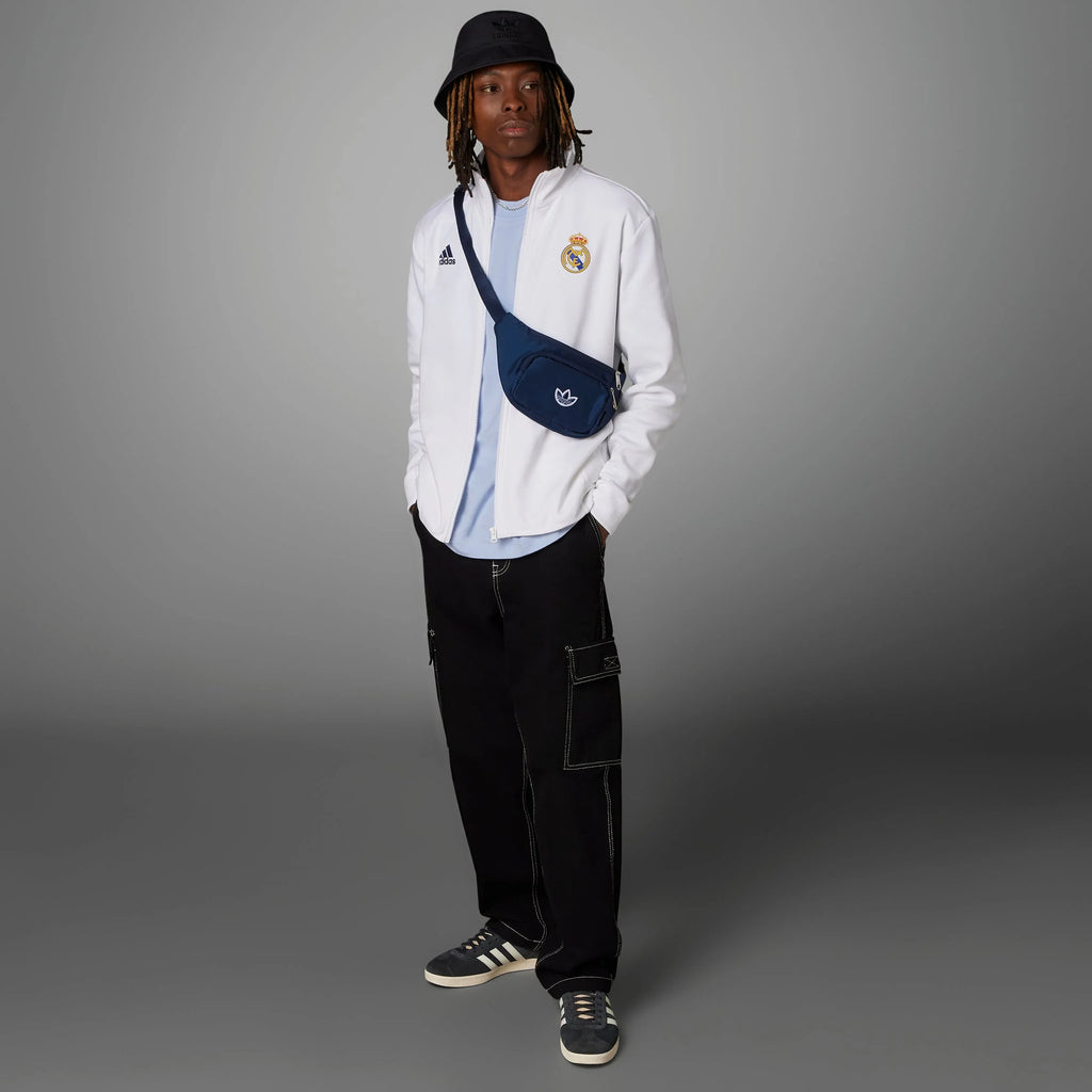 adidas Real Madrid Anthem Jacket White