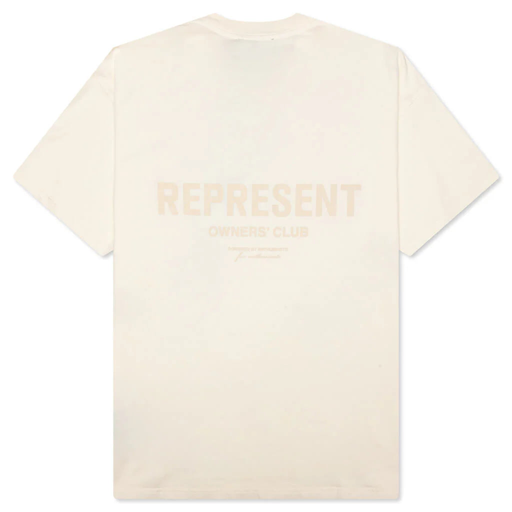 Owners Club T Shirt Buttercream