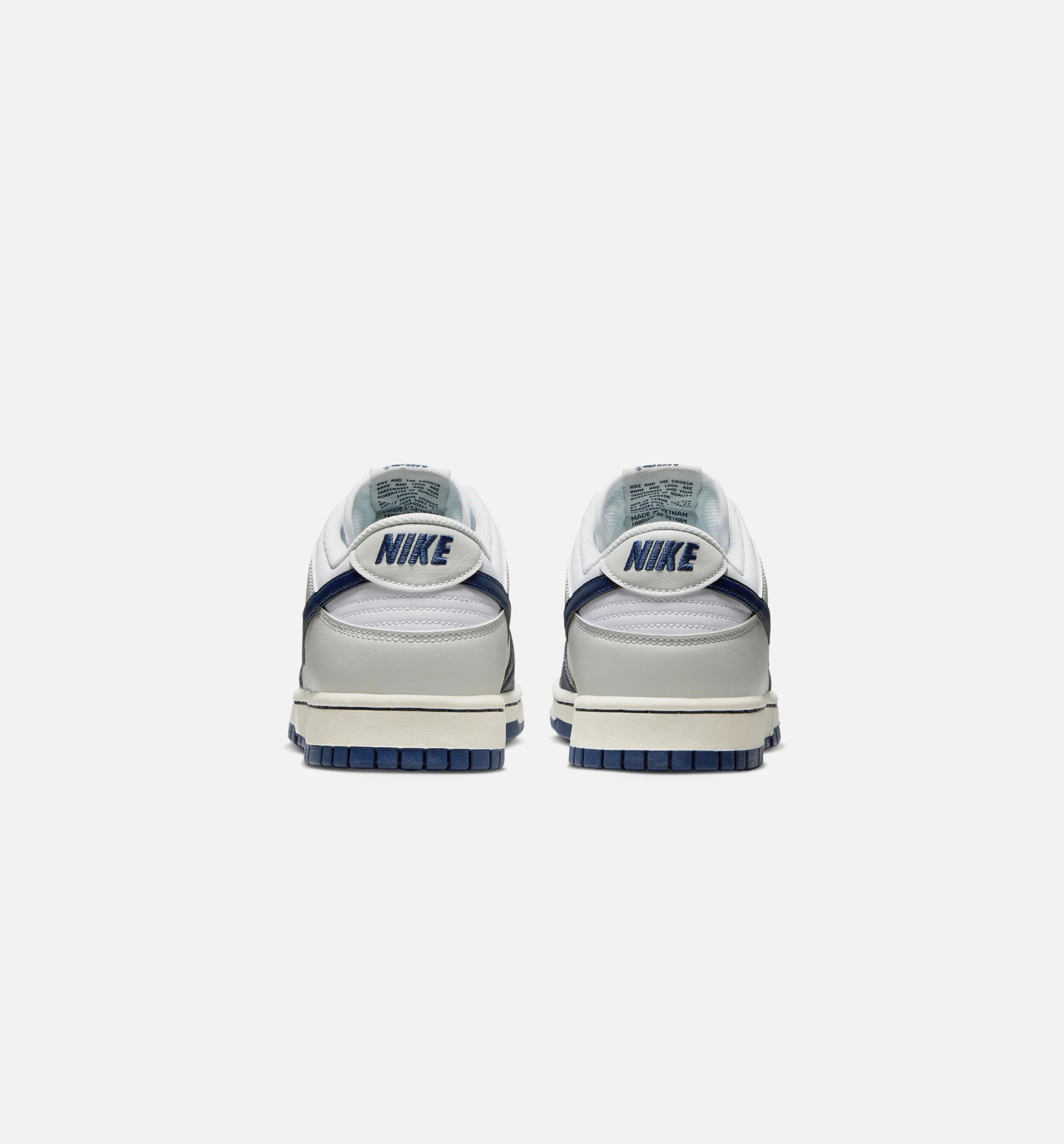 Dunk Low Mens Lifestyle Shoe White Midnight Navy Photon Dust Coconut Milk