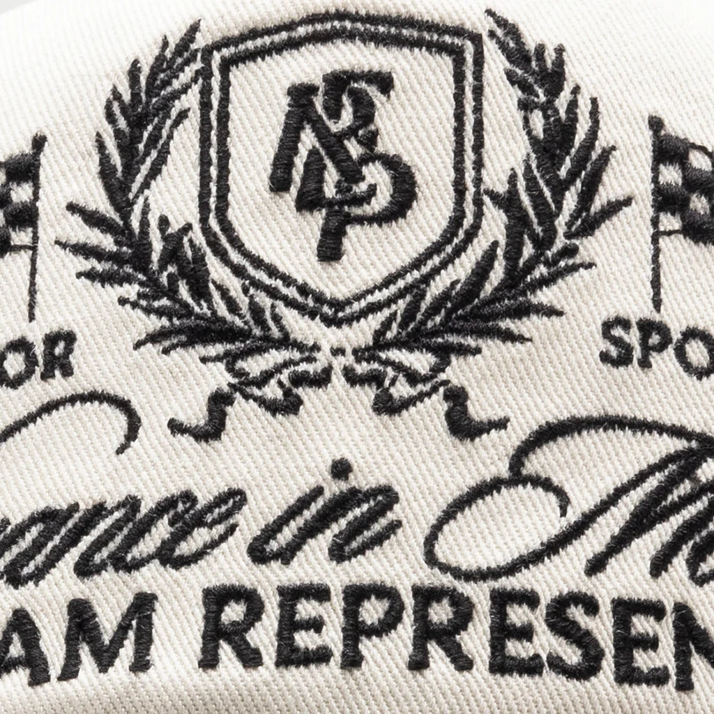 Crest Cap Antique White