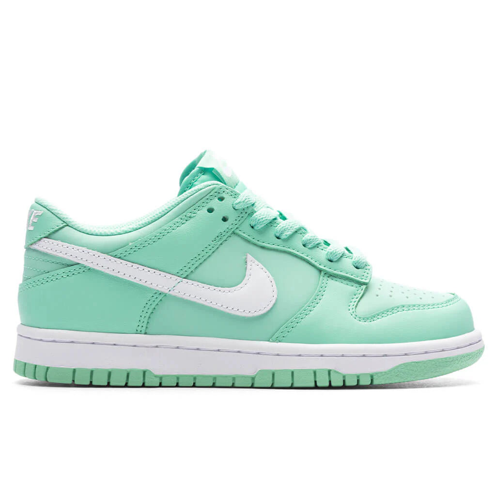 Dunk Low GS Emerald Rise White