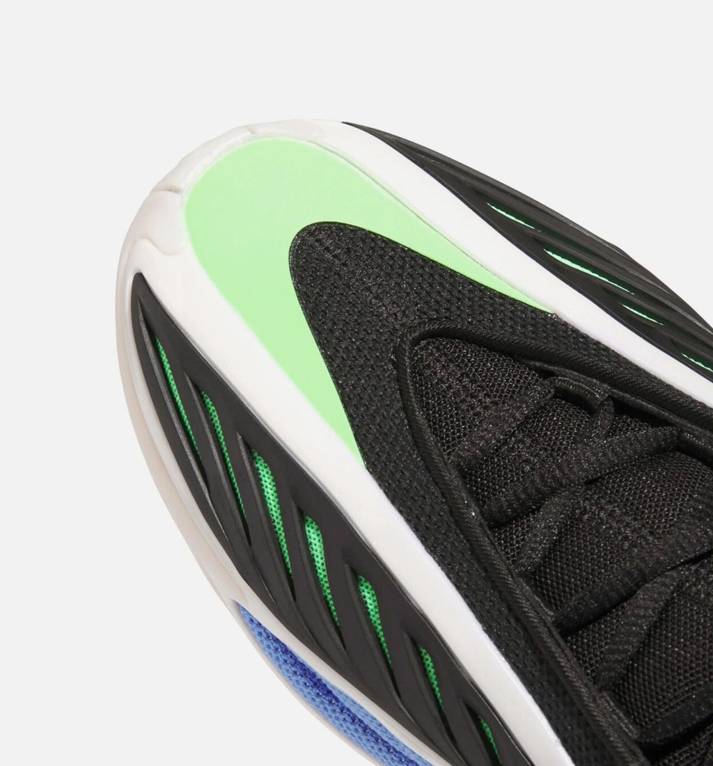 AE Blue Fusion Mens Basketball Shoe Blue Fusion Zero Metallic Lime Burst