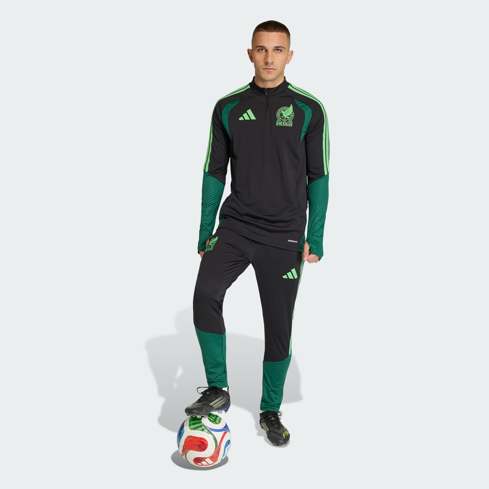 adidas Mexico 26 Tiro Training Mens Soccer Top