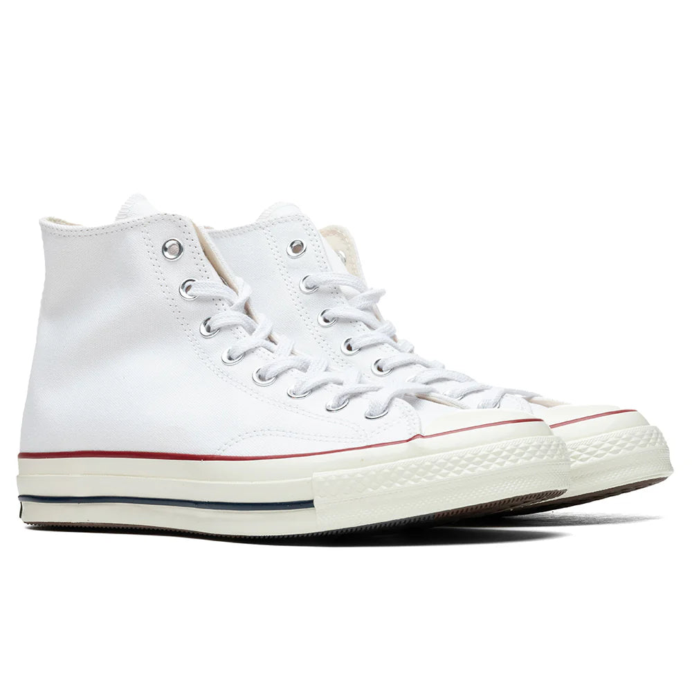 Chuck 70 Hi White Garnet Egret