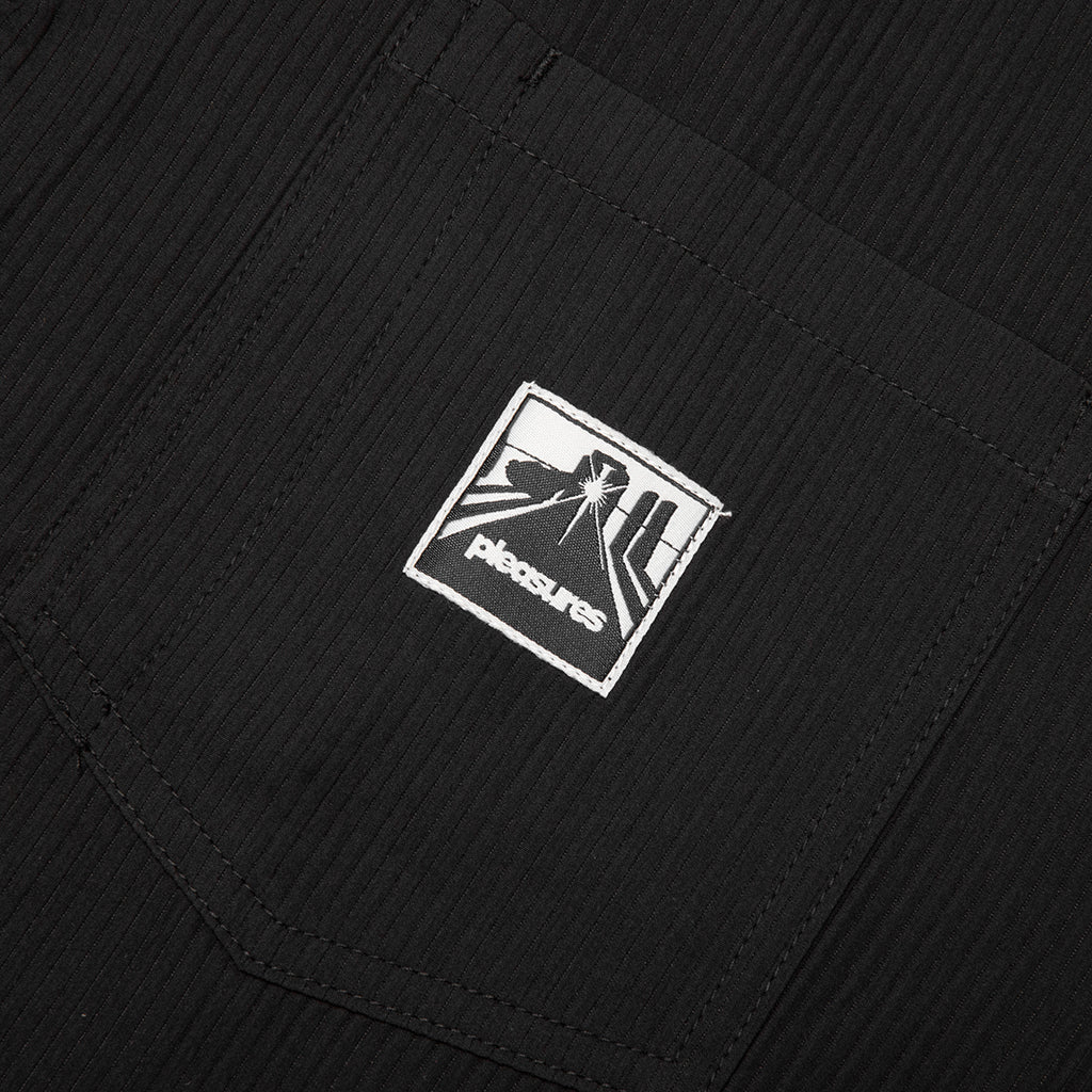 Electron Zip Polo Black