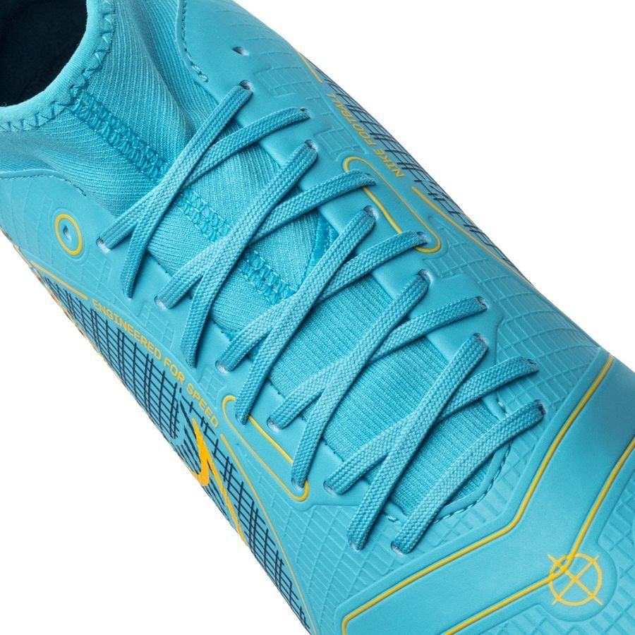 Nike Mercurial Superfly 8 Academy MG Multi Ground Soccer Cleats Blue Orange