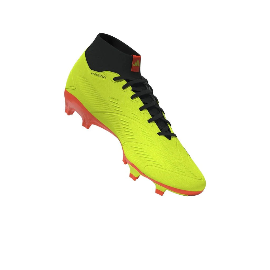 adidas Predator League Sock FG Firm Ground Soccer Cleats Team Solar Yellow Core Black