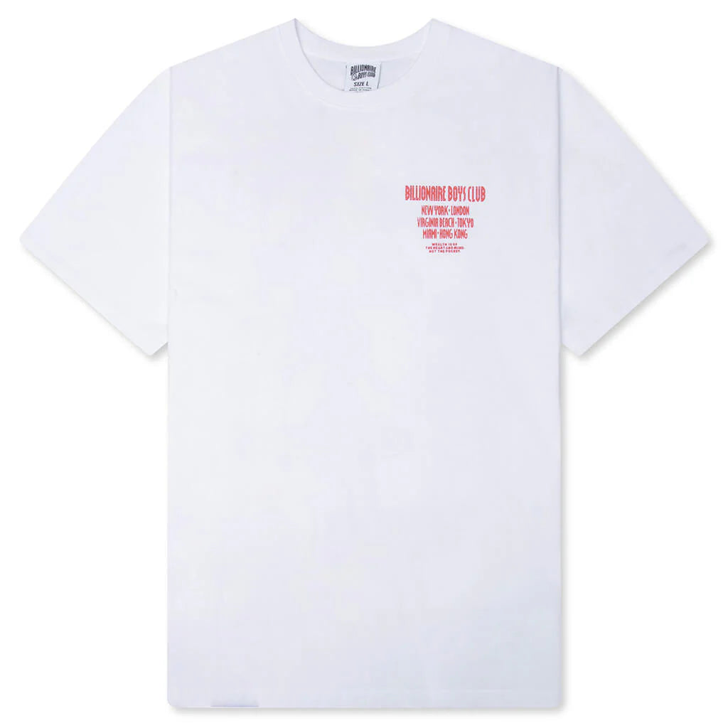 Outside S S Tee White