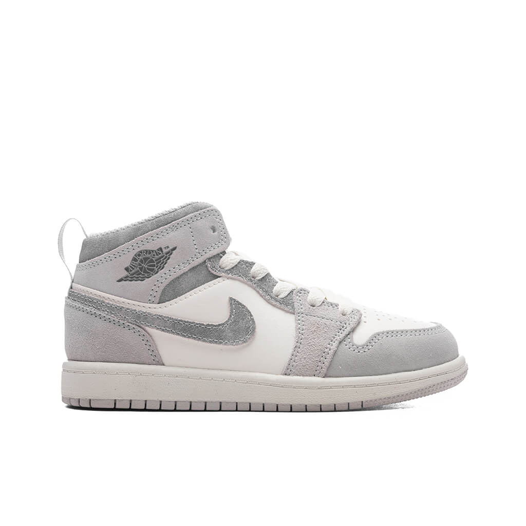 Jordan 1 Mid SE PS Neutral Grey Smoke Grey Sail