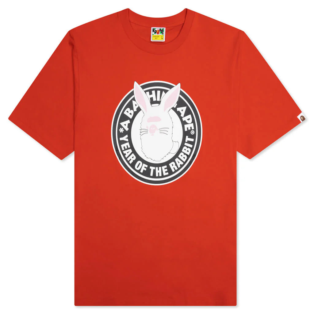 Year Of The Rabbit Tee Red