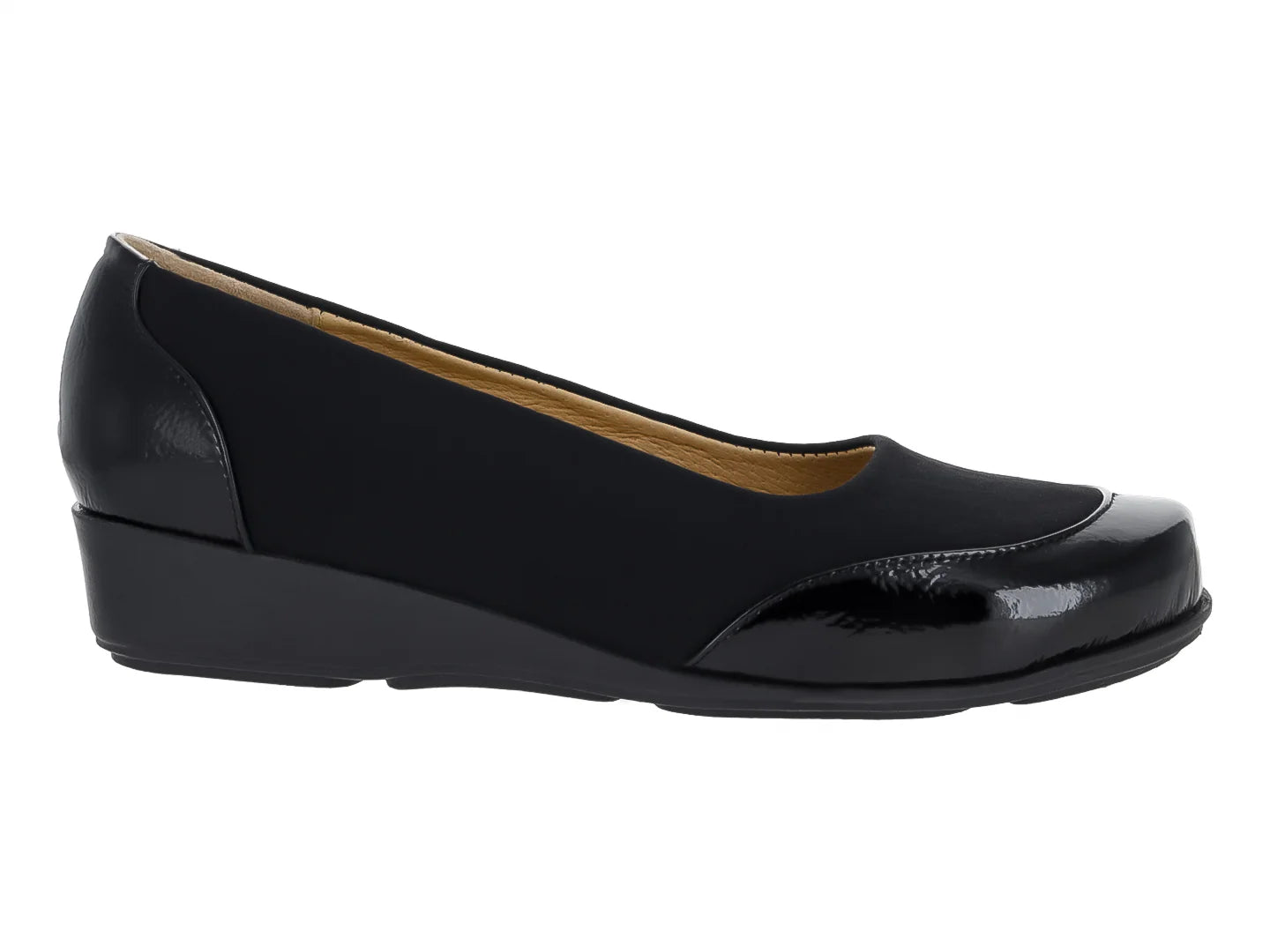 Zapatos Planos Capricho Negro para Mujer