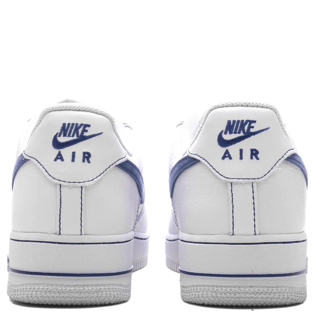 Air Force 1 07 LV8 White Deep Royal Blue