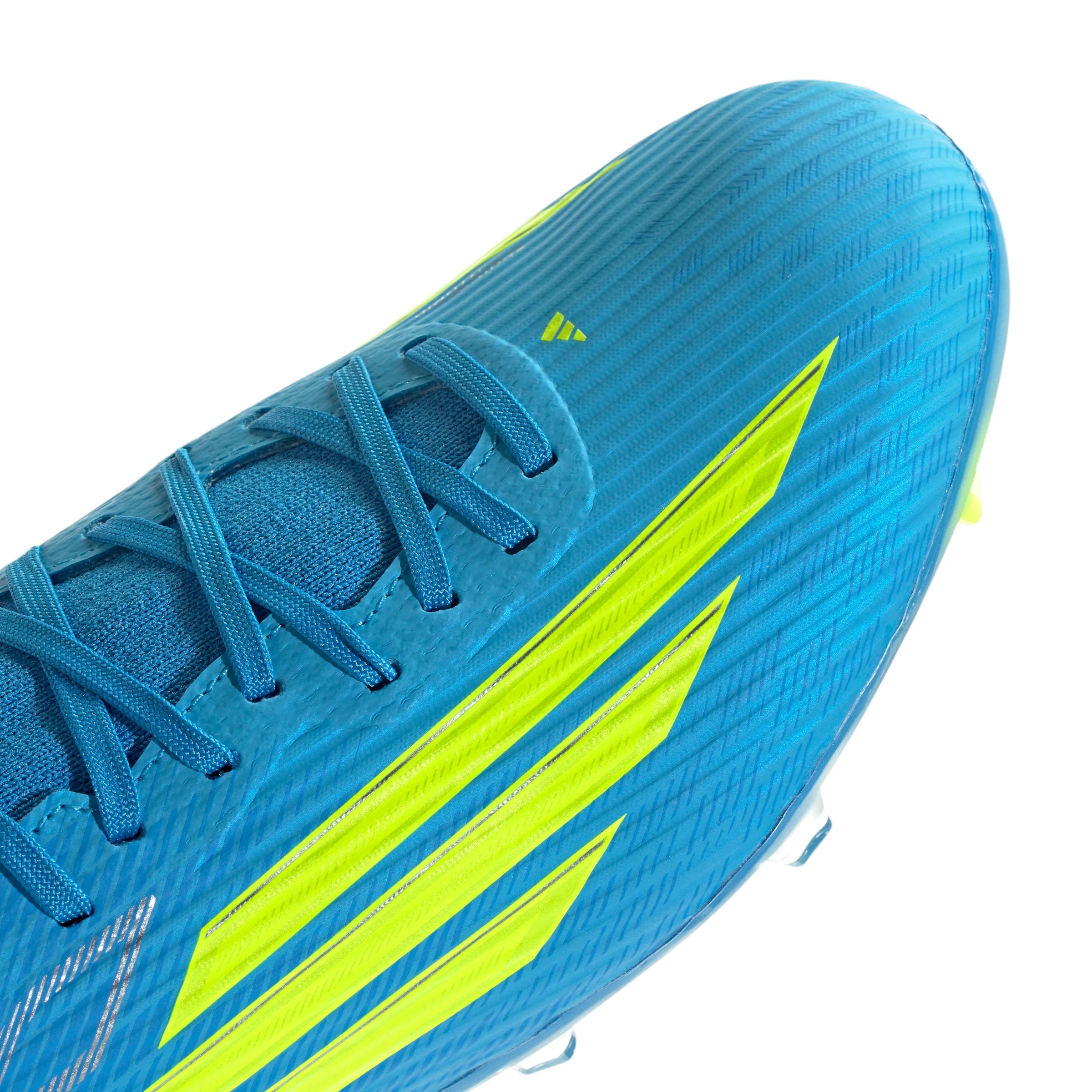 adidas F50 League Mid Cut FG MG Firm Ground Multi Ground Mens Soccer Cleats Blue Yellow Aqua